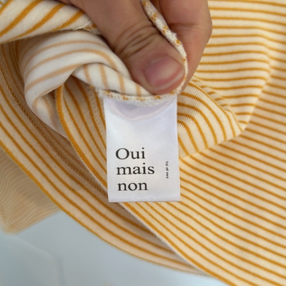 Oui Mais Non Striped T-shirt - Picture 3 of 4
